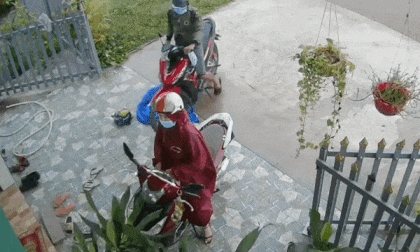 Đang 'hành nghề' thì có người đi đến, tên trộm xe máy có tình huống xử lý khiến tất cả ngỡ ngàng