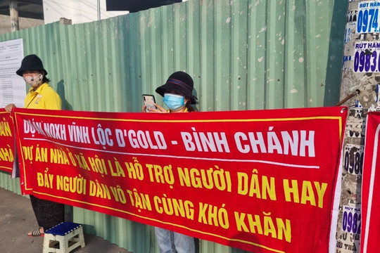 Bê bối tại Dự án NƠXH của Công ty An Nhân: Người dân tới Sở Xây dựng TPHCM "kêu cứu"