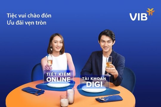 Hoàn 500.000đ cho khách hàng mới khi trải nghiệm bộ sản phẩm dịch vụ tại VIB
