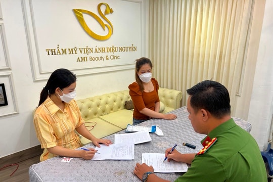 Đà Nẵng: Xử phạt Thẩm mỹ viện Ánh Diệu Nguyễn 210 triệu đồng