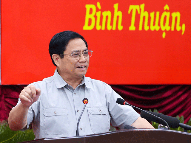 Thủ tướng: Nghiên cứu, đề xuất mở rộng thành phố Phan Thiết trong quy hoạch Bình Thuận