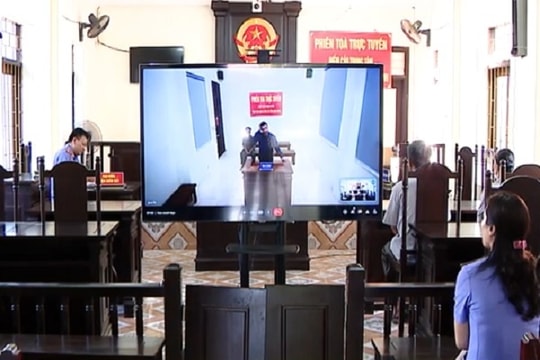 TAND huyện Yên Khánh xét xử trực tuyến 3 vụ án ma túy