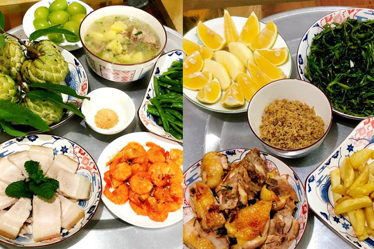 Hơn 10 mâm cơm nhà ngon, đẹp mắt đãi cả gia đình trong kỳ nghỉ lễ 2/9