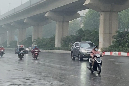 Thời tiết 4/9: Mưa rải rác nhiều nơi trên cả nước