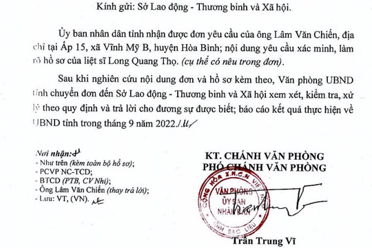 Bạc Liêu:  Dừng công bố quyết định bổ nhiệm chức Trưởng Ban Tổ chức Huyện ủy Hòa Bình
