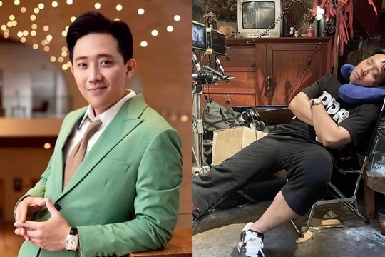 Trấn Thành bị bạn bè 'dìm hàng' lúc ngủ gà ngủ gật khi đi quay phim, nhưng lần này lại đẹp trai lạ lùng