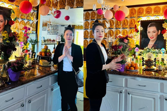 Nhật Kim Anh bật khóc khi đến viếng cố ca sĩ Phi Nhung, đến giờ vẫn không tin đàn chị đã mất