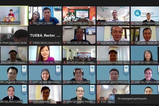 ĐH Thái Nguyên phối hợp các trường đại học ASEAN đánh giá chuẩn AUN-QA