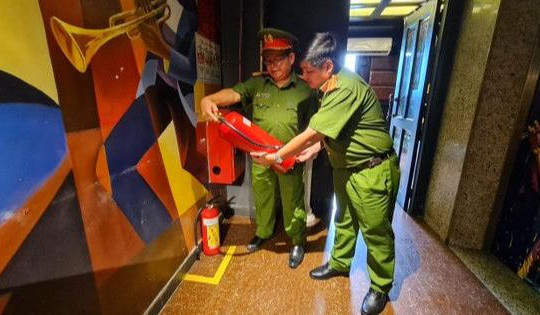 TPHCM tổng kiểm tra phòng cháy tại các quán karaoke, bar
