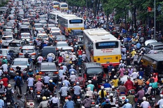 Hà Nội: 33 'điểm đen' về ùn tắc giao thông nghiêm trọng giờ cao điểm