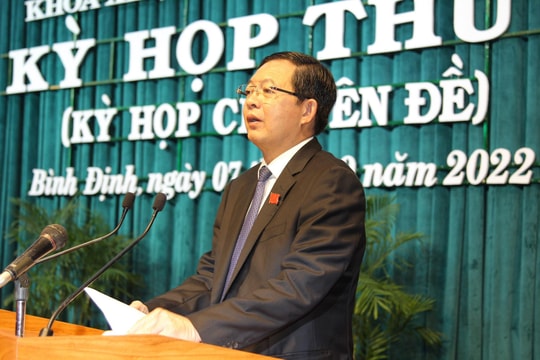 Kỳ họp thứ 7 HĐND tỉnh Bình Định thông qua 25 nghị quyết
