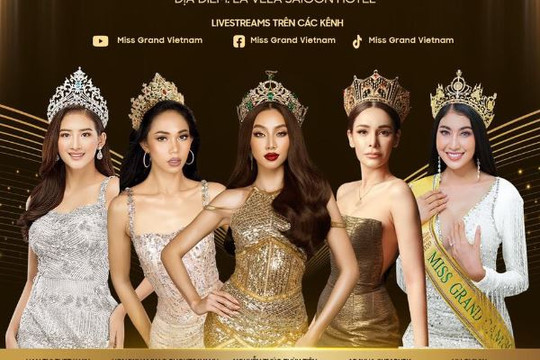 4 nàng hậu quốc tế "đổ bộ" Việt Nam trước thềm chung kết Miss Grand Vietnam 2022
