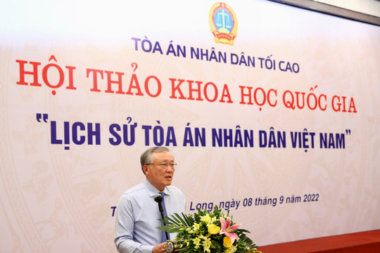 Hội thảo khoa học quốc gia Lịch sử Tòa án nhân dân Việt Nam