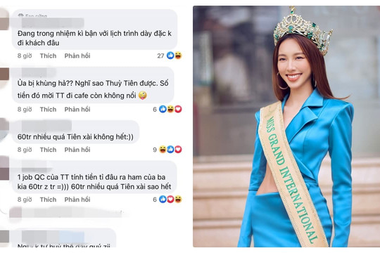Công ty chủ quản và fan đồng loạt bênh vực khi Thùy Tiên bị 'réo tên' liên quan tới đường dây bán dâm
