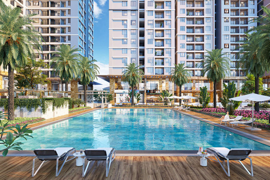 Bán đảo Linh Đàm: Đặc quyền bể bơi như resort dành cho cư dân Hanoi Melody Residences