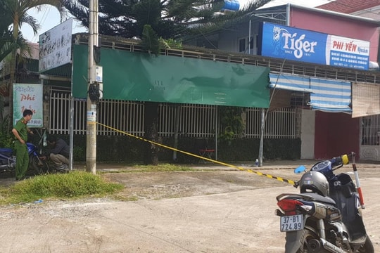 Nghệ An: Án mạng trước quán nhậu khiến 1 người tử vong