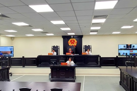 TAND huyện Thạch Thất lần đầu xét xử trực tuyến 3 vụ án về ma túy