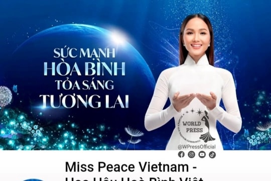 Miss Peace Vietnam 2022 sẽ không được sử dụng tên gọi Hoa hậu Hòa bình Việt Nam