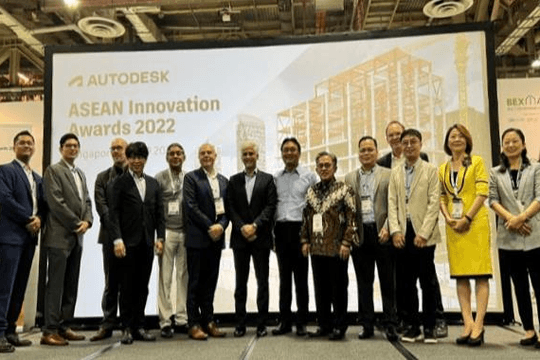 Becamex IDC đứng nhất cả 3 hạng mục Cuộc thi Autodesk ASEAN Innovation Awards 2022 (AIA 2022)