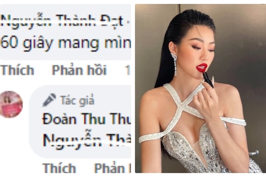 Nối tiếp HH Thùy Tiên, HH Đoàn Thu Thủy tinh tế đáp trả tin đồn dính líu đường dây gái gọi của tú ông L.H.L