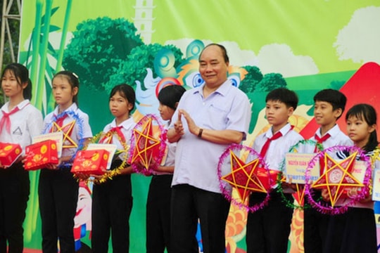 Thư của Chủ tịch nước gửi các cháu thiếu niên, nhi đồng nhân dịp Tết Trung Thu