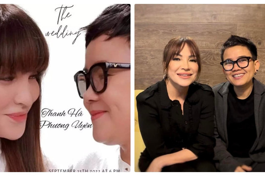 Lan truyền thiệp cưới của Thanh Hà và Phương Uyên: Thời gian, địa điểm rõ ràng, có cả yêu cầu cho khách mời