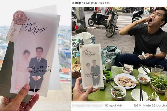 Không còn giấu giếm, streamer PewPew chính thức ra Bắc, 'lượn khắp Hà Nội' phát thiệp cưới tới bạn bè