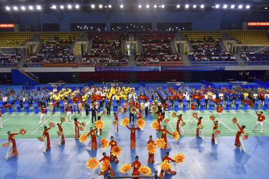 Ấn tượng Lễ khai mạc Hội thao TAND lần thứ IV năm 2022