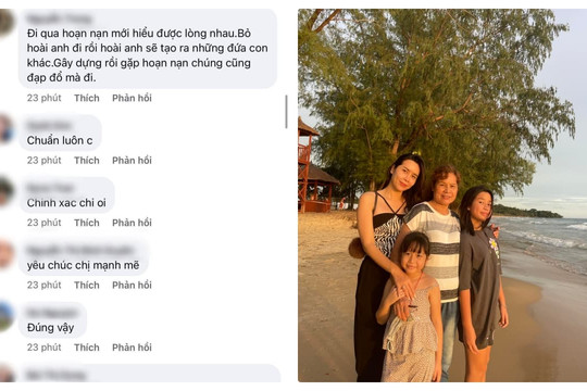 Lưu Hương Giang đăng ảnh người mà mình hi sinh vô điều kiện sau biến cố gia đình
