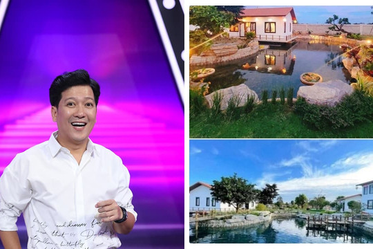 Cận cảnh từng ngõ ngách trong nhà vườn đắt giá của Trường Giang - Nhã Phương