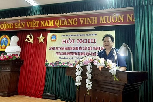 TAND tỉnh Thái Bình: Ứng dụng các giải pháp thiết thực, đem lại hiệu quả cao trong giải quyết các vụ án hành chính