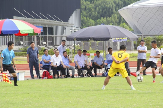 Hội thao TAND lần IV: Khoảnh khắc lên ngôi vô địch môn bóng đá 