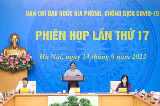 Thủ tướng Chính phủ Phạm Minh Chính:  Xuất hiện tâm lý lơ là, chủ quan với dịch bệnh COVID-19