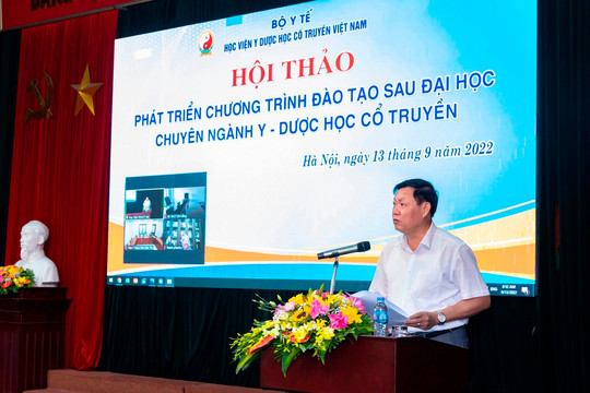Học viện Y Dược học cổ truyền Việt Nam dự kiến mở 2 ngành học mới