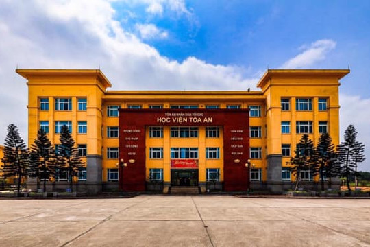Học viện Tòa án công bố điểm trúng tuyển Đại học chính quy năm 2022