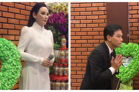 Phi Nhung được làm tượng sáp trong lễ giỗ đầu, Mạnh Quỳnh đến viếng tiết lộ điều sợ nhất khi nhắc đến tri kỉ