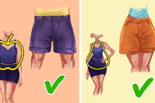 Bỏ túi hướng dẫn chọn quần short nữ theo dáng người