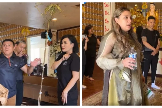 Chồng cũ Phi Nhung tất bật lo toan cho lễ giỗ của Phi Nhung ở Mỹ