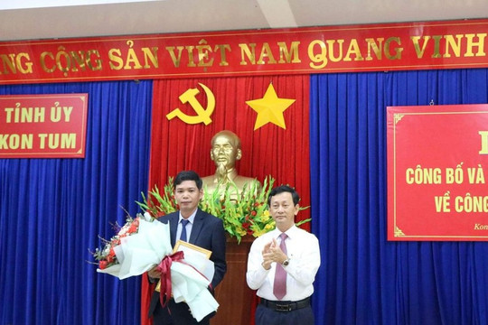 Kon Tum: Bầu ông Đặng Quang Hà làm chủ tịch UBND huyện Kon Plông	