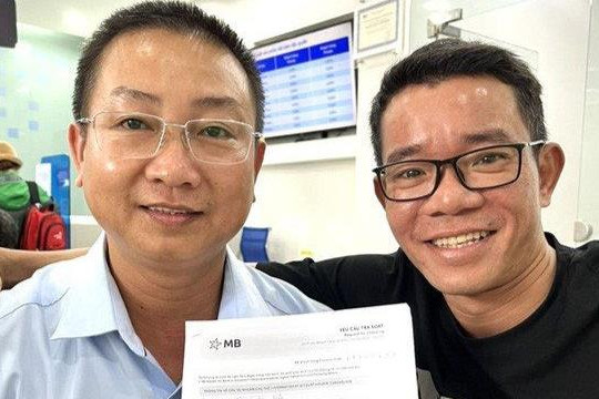 Bất ngờ nhận 2 tỷ đồng vào tài khoản, người đàn ông vội báo công an tìm người để trả
