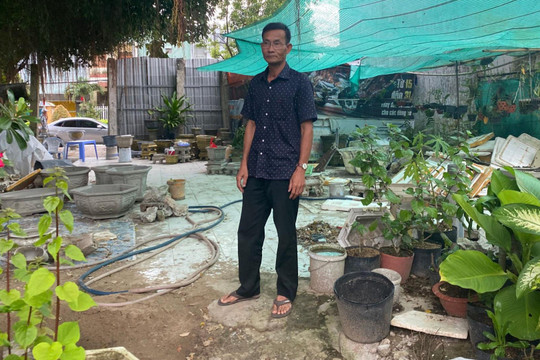 KDC Bắc Trần Huỳnh (Bạc Liêu): Cựu chiến binh kêu cứu vì không được cất nhà ở tạm