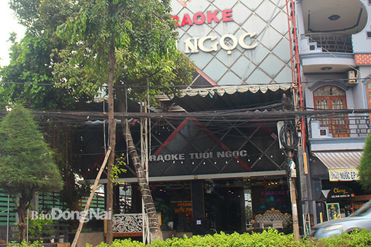 Kiểm tra, tạm đình chỉ 3 cơ sở kinh doanh karaoke tại Biên Hòa