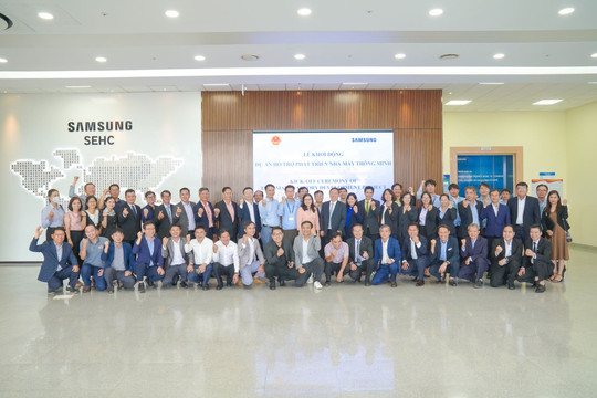 Samsung tiếp tục khởi động dự án Phát triển nhà máy thông minh đợt 2 ở nhiều tỉnh phía Nam