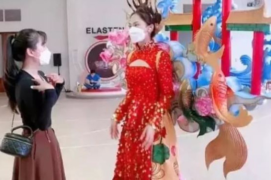 Bộ trang phục dân tộc gây thất vọng của Hoa hậu Mai Phương