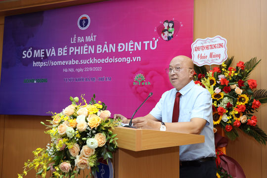 Ra mắt Sổ theo dõi sức khỏe "Mẹ và Bé" phiên bản điện tử