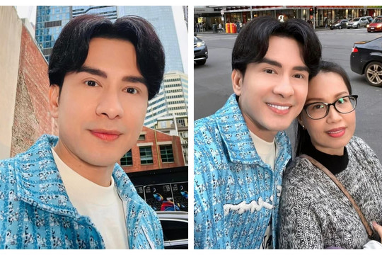 Khung ảnh hiếm hoi Đan Trường hội ngộ Cẩm Ly, dân tình xuýt xoa vì nhan sắc 'bất biến' của nam ca sĩ