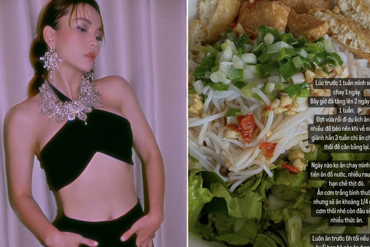 Yến Trang hé lộ bí quyết để giữ vóc dáng không chút mỡ thừa ở độ tuổi U40