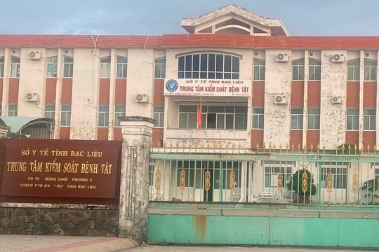 Kỷ luật Giám đốc CDC Bạc Liêu cùng hai thuộc cấp