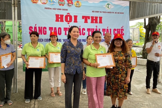 HANE tổ chức Hội thi “Sáng tạo từ rác thải tái chế”