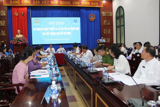 TAND TP.HCM: Phát triển án lệ là yêu cầu tất yếu khách quan